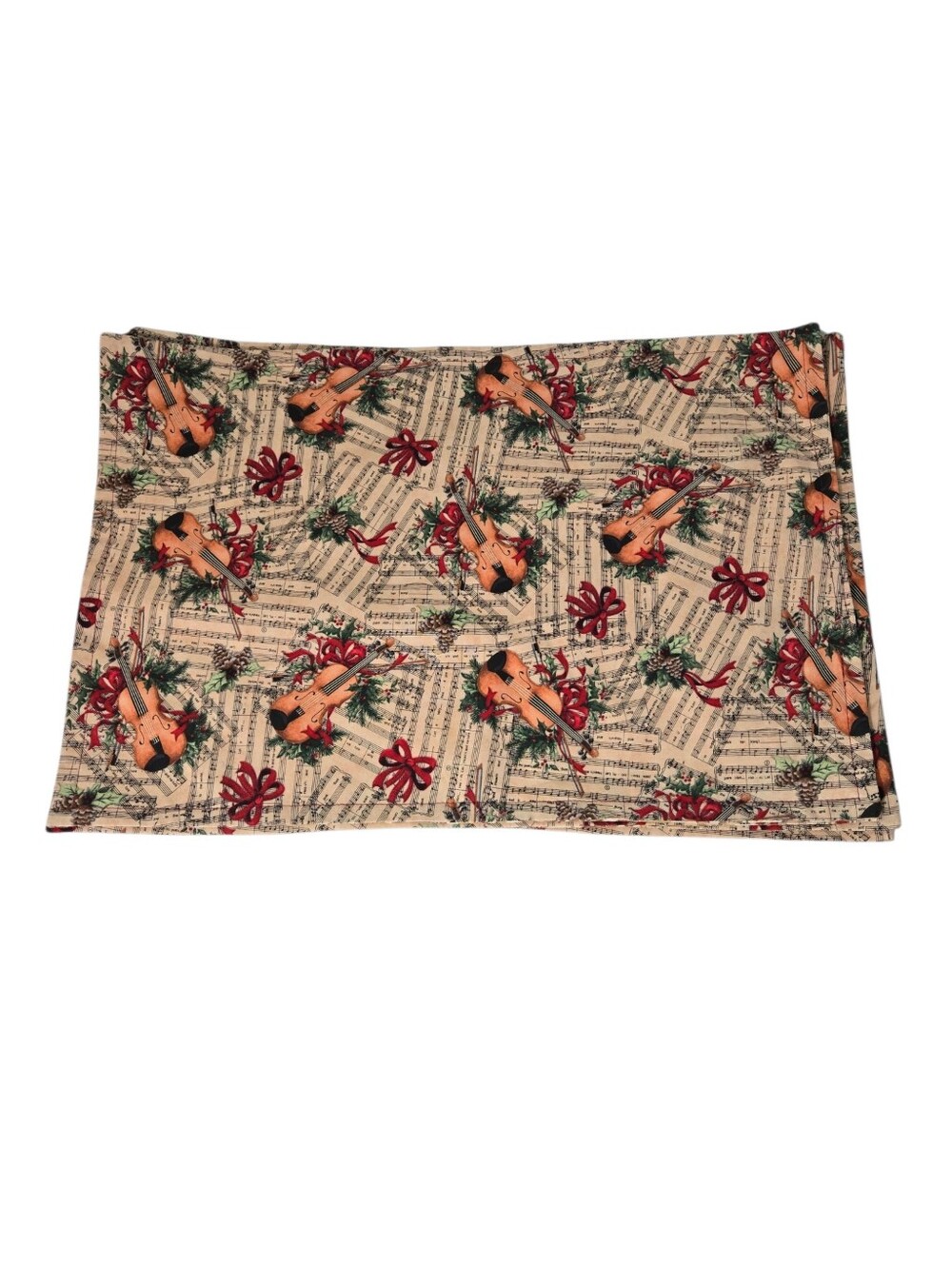 Set of 4 Reversable Table Placemat's Holiday
